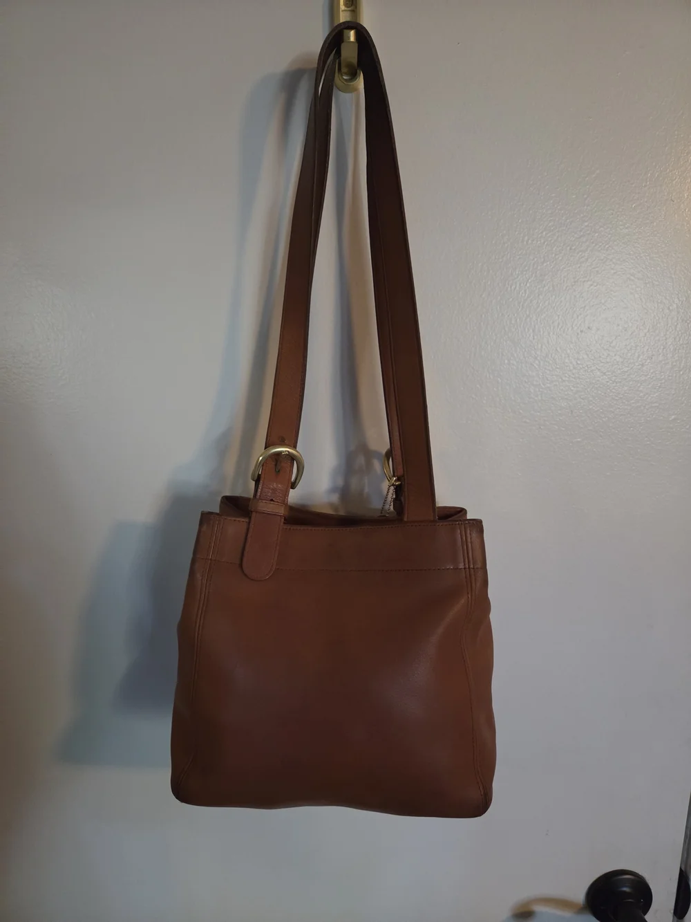1997 COACH 4157 Brown LEATHER Waverly SOHO